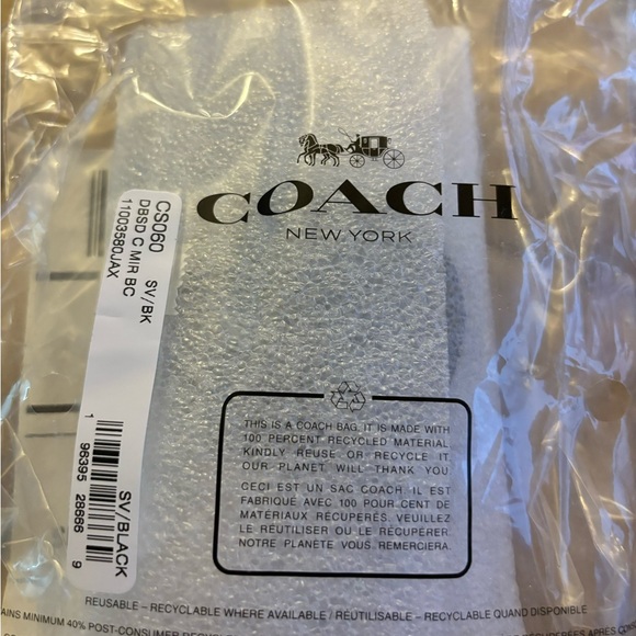NEW* Coach C Mirrored Keychain/Bag Charm SALE* - Picture 3 of 9